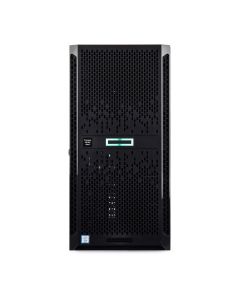 HPE ProLiant ML350 Gen9 8-Bay SFF 5U Tower Server Front View with Bezel