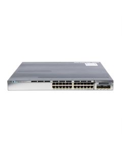 Cisco Catalyst WS-C3750X-24T-S 3750 Series Ethernet Switch Front View