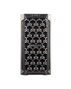 Dell PowerEdge T640 16-Bay 2.5" 5U Tower Server Front View with Bezel