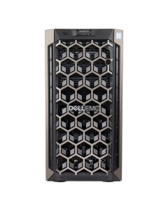 Dell PowerEdge T640 8-Bay 3.5" 5U Tower Server Front View with Bezel