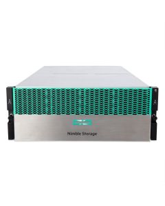 HPE Nimble Storage HF40 Array 126TB HDD, 11.5TB SSD, 4x 16Gb FC | HF40-4F-126T-P Front View with Bezel