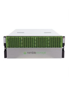 HPE Nimble Storage ES2 Hybrid Expansion Shelf 84TB HDD + 2.4TB SSD | ES2-H84T Front View with Bezel