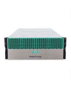 HPE Nimble Storage HF20 Array 42TB HDD, 2.8TB SSD, 4x 10Gb SFP+ | HF20-4P-42T-K Front View with Bezel