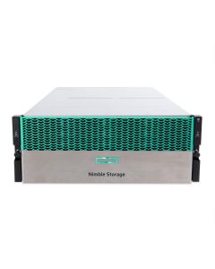 HPE Nimble Storage HF40 Array 42TB HDD, 5.76TB SSD, 2x 16Gb FC | HF40-2F-42T-L Front View with Bezel