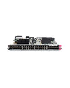 Cisco WS-X6748-GE-TX Catalyst 6500 Series 48 Port 1GBASE-T Module Front View